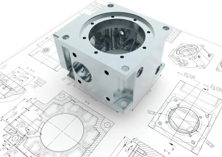 Precision 3D CAD models and 2D blueprints
